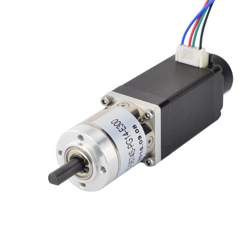 Nema 11 Gesloten-lus Geared Stepper L=51mm Overbrengingsverhouding 14:1 Encoder 300PPR