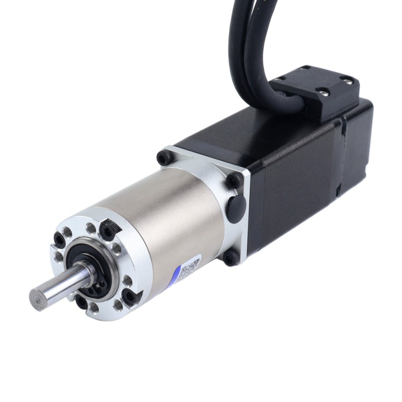 Nema 11 Gesloten-lus stappenmotor L=51mm met EG-serie planetaire versnellingsbak overbrengingsverhouding 100:1 - 11HS20-1004D-E1000-EGS100 | StepperOnline