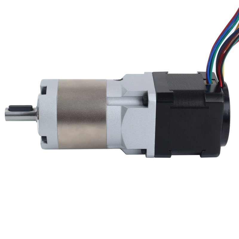 Nema 17 stappenmotor met hoge precisie versnellingsbak overbrengingsverhouding 50:1 en magnetische encoder 1000PPR(4000CPR) - 17HS15-1684D-EG50-AR4 | StepperOnline Nema 17 stappenmotor met hoge precisie versnellingsbak overbrengingsverhouding 50:1 en magnetische encoder 1000PPR(4000CPR) - 17HS15-1684D-EG50-AR4 | StepperOnline