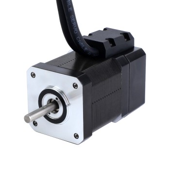 Nema 17 Gesloten Lus Stappenmotor 52Ncm (73.64oz.in) met Encoder 1000PPR (4000CPR) Nema 17 Gesloten Lus Stappenmotor 52Ncm (73.64oz.in) met Encoder 1000PPR (4000CPR)