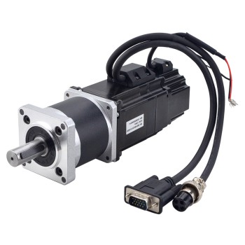Nema 23 Gesloten Lus Stappenmotor 1.2Nm (169.97oz.in) met Elektromagnetische Rem & 20:1 Hoge Precisie Tandwielkast Nema 23 Gesloten Lus Stappenmotor 1.2Nm (169.97oz.in) met Elektromagnetische Rem & 20:1 Hoge Precisie Tandwielkast