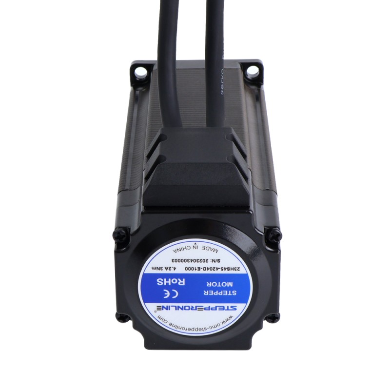 Nema 23 Gesloten Lus Stappenmotor 3.0Nm (424.83oz.in) Encoder 1000PPR (4000CPR)