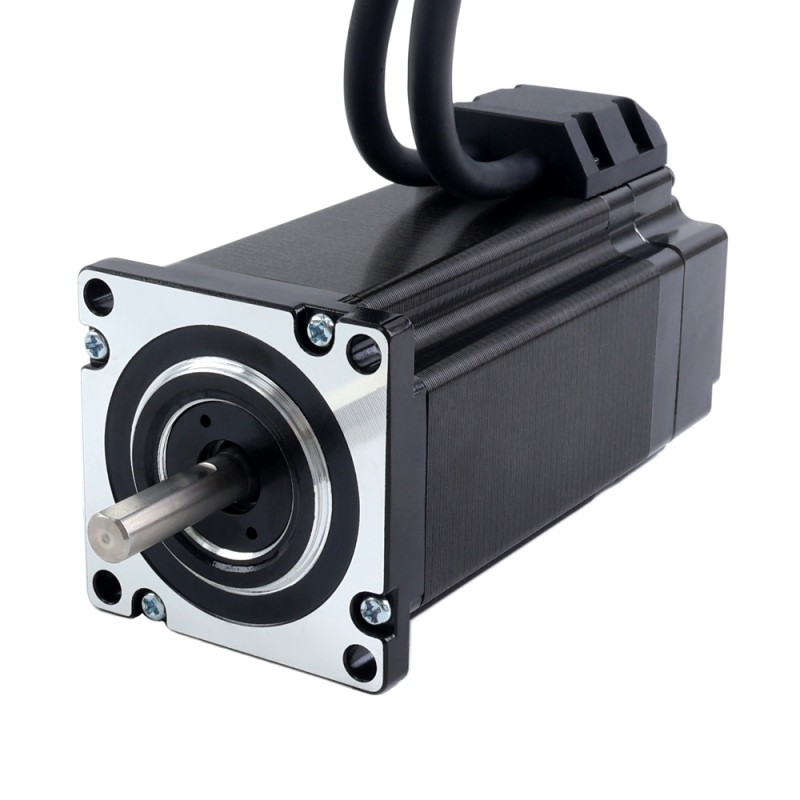 S Serie Standaard Nema 24 gesloten lus stappenmotor 4,0Nm(566,45oz.in) encoder 1000PPR(4000CPR) - 24HS40A-5004D-E1000 | StepperOnline