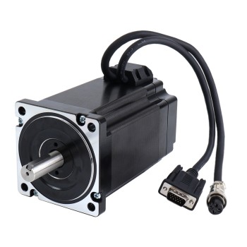 S-serie Nema 34 Gesloten Lus Stappenmotor 9.0Nm (1274.5oz.in) Encoder 1000PPR (4000CPR)