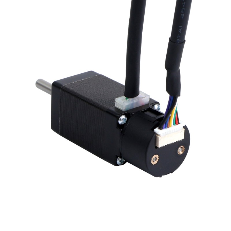 Nema 8 Gesloten Lus Stappenmotor 0,04Nm(5,66oz.in) Encoder 1000PPR (4000CPR) - 8HS15-0604D-E1000 | StepperOnline