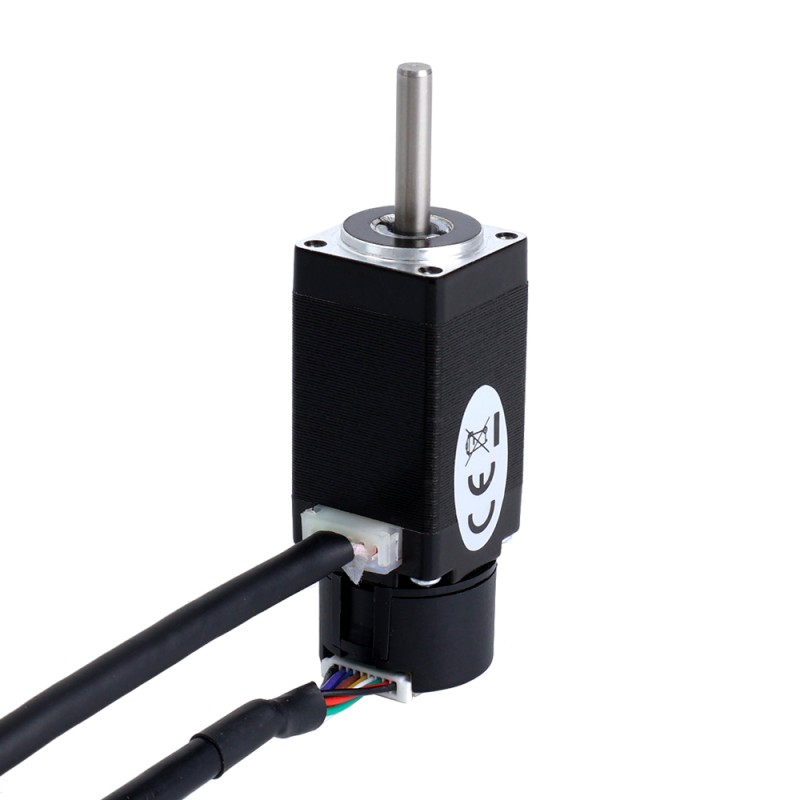 Nema 8 Gesloten Lus Stappenmotor 0,04Nm(5,66oz.in) Encoder 1000PPR (4000CPR) - 8HS15-0604D-E1000 | StepperOnline