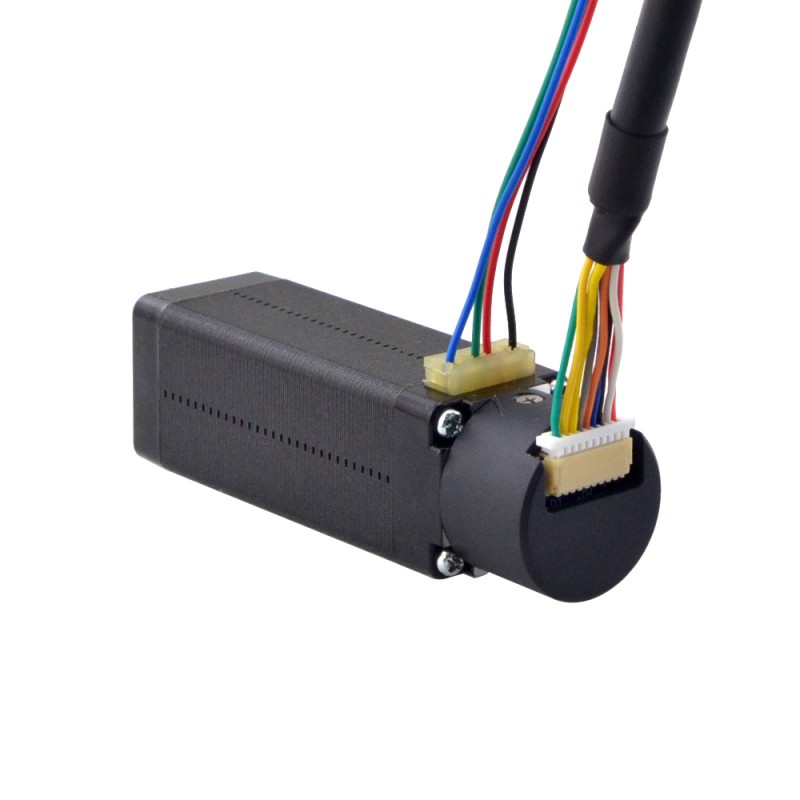 Nema 8 Gesloten Lus Stappenmotor 0.054Nm (7.65oz.in) Encoder 1000PPR (4000CPR)