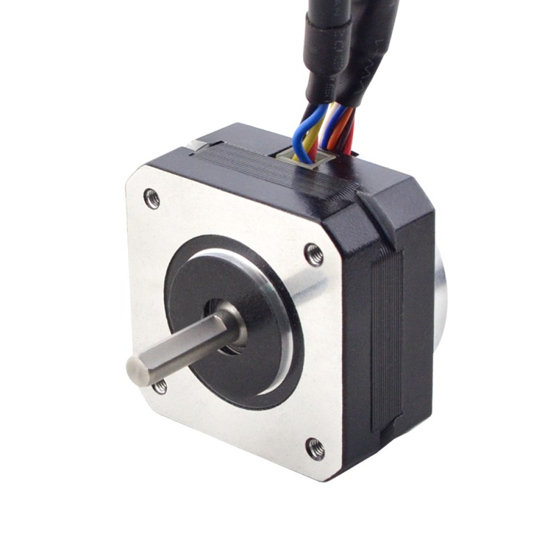 Nema 17 Gesloten Lus Stappenmotor 16Ncm(22,7oz.in) met Magnetische Encoder 1000PPR (4000CPR) - 17HS08-1004-ME1K | StepperOnline