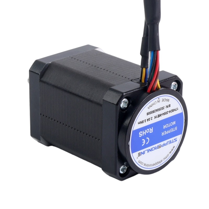 Nema 17 Gesloten Lus Stappenmotor 80Ncm(113,29oz.in) met Magnetische Encoder 1000PPR (4000CPR) - 17HS24-2004-ME1K | StepperOnline