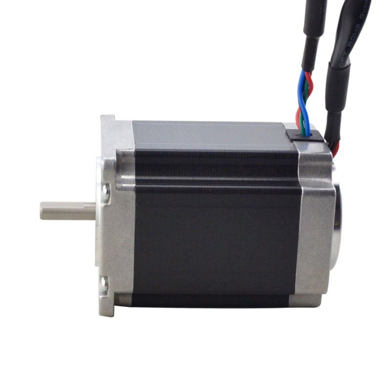Nema 23 Gesloten Lus Stappenmotor 1.85Nm (261.98oz.in) met Magnetische Encoder 1000PPR (4000CPR)