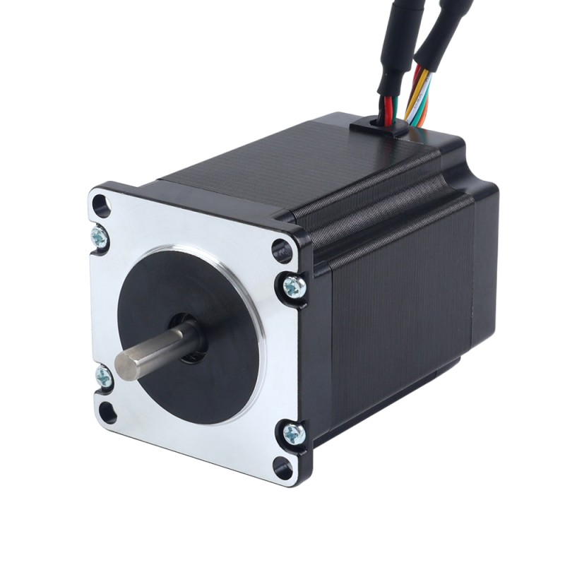 Nema 23 Gesloten Lus Stappenmotor 1.85Nm (261.98oz.in) met Magnetische Encoder 1000PPR (4000CPR)