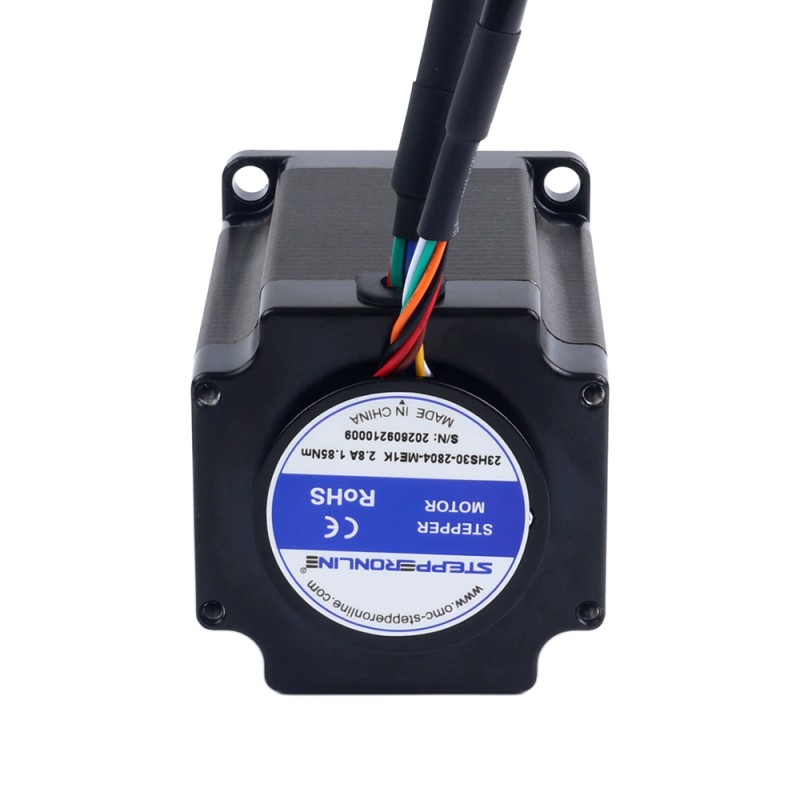 Nema 23 Gesloten Lus Stappenmotor 1.85Nm (261.98oz.in) met Magnetische Encoder 1000PPR (4000CPR)