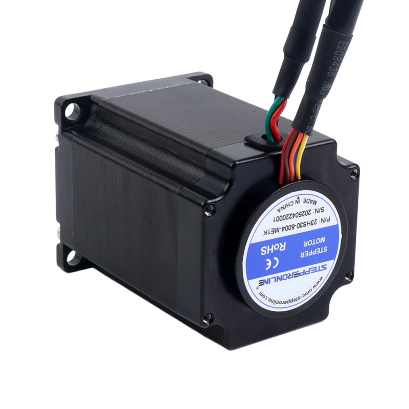Nema 23 gesloten-lus stappenmotor 2,00Nm(283,22oz.in) met magnetische encoder 1000PPR(4000CPR) - 23HS30-5004-ME1K | StepperOnline