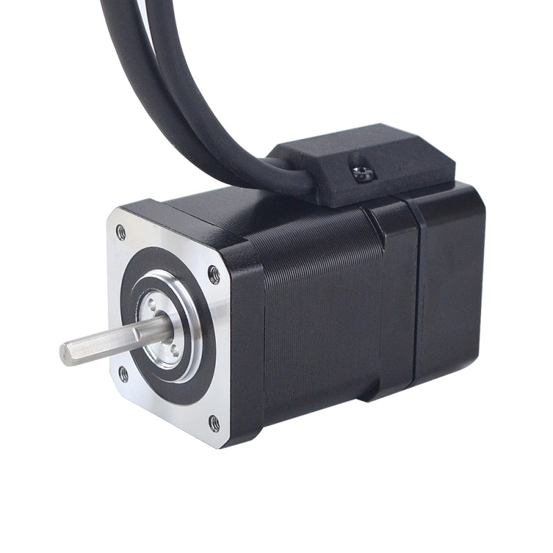 P-serie Nema 17 Closed Loop stappenmotor 48Ncm (67.97oz.in) met encoder 1000PPR (4000CPR)