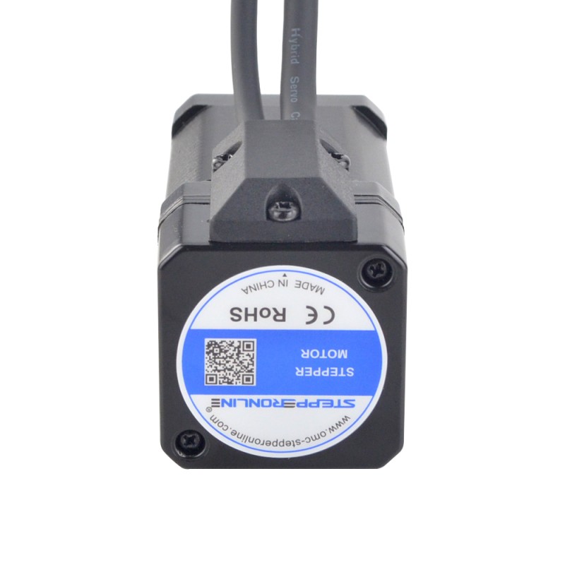 P serie Nema 17 Gesloten Lus Stappenmotor 72Ncm (101.96oz.in) met Encoder 1000PPR (4000CPR)