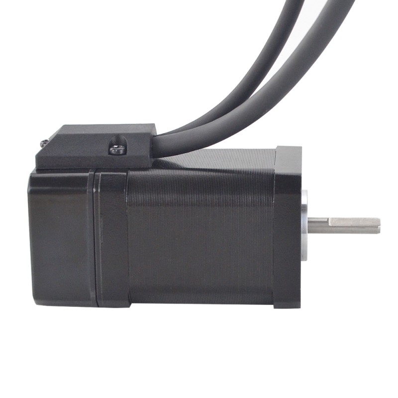 P serie Nema 17 Gesloten Lus Stappenmotor 72Ncm (101.96oz.in) met Encoder 1000PPR (4000CPR)