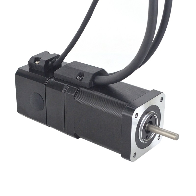 P serie Nema 17 Gesloten Lus Stappenmotor 72Ncm (101.98oz.in) met elektromagnetische rem
