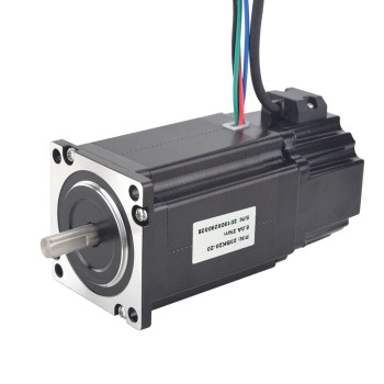 P serie Nema 23 stappenmotor 2Nm (283.28oz.in) met elektromagnetische rem