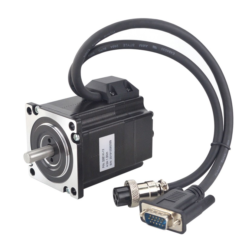 P serie Nema 23 Gesloten Lus Stappenmotor 1.2Nm (169.93oz.in) met Encoder 1000PPR (4000CPR)