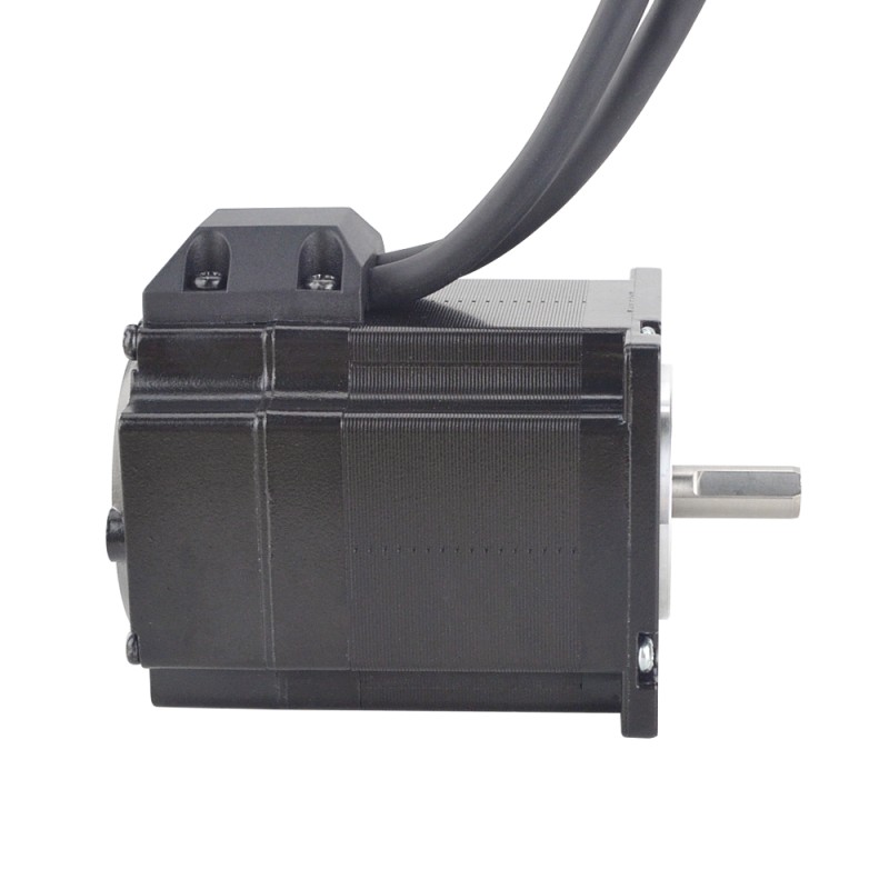 P serie Nema 23 Gesloten Lus Stappenmotor 1.2Nm (169.93oz.in) met Encoder 1000PPR (4000CPR)