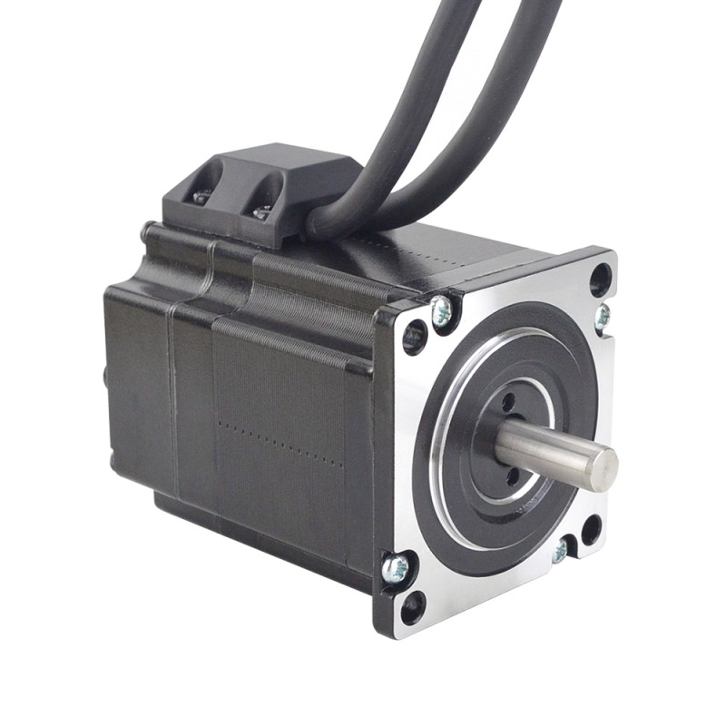 P serie Nema 23 Gesloten Lus Stappenmotor 1.2Nm (169.93oz.in) met Encoder 1000PPR (4000CPR)