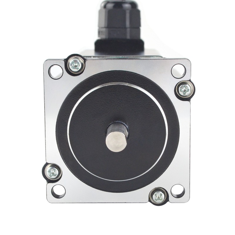 P-serie IP65 Waterdichte Nema 23 Gesloten Lus Stappenmotor 2 Nm (283.28oz.in) met Encoder 1000PPR (4000CPR)