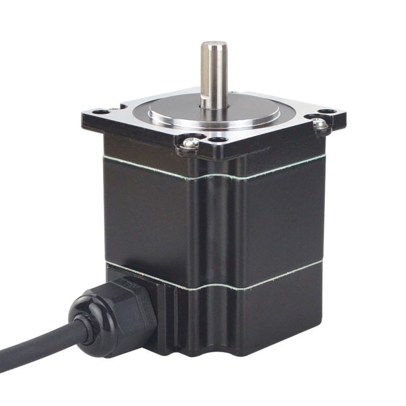P serie IP65 Waterdichte Nema 23 Stappenmotor 4.0A 1.2Nm (169.97oz.in)