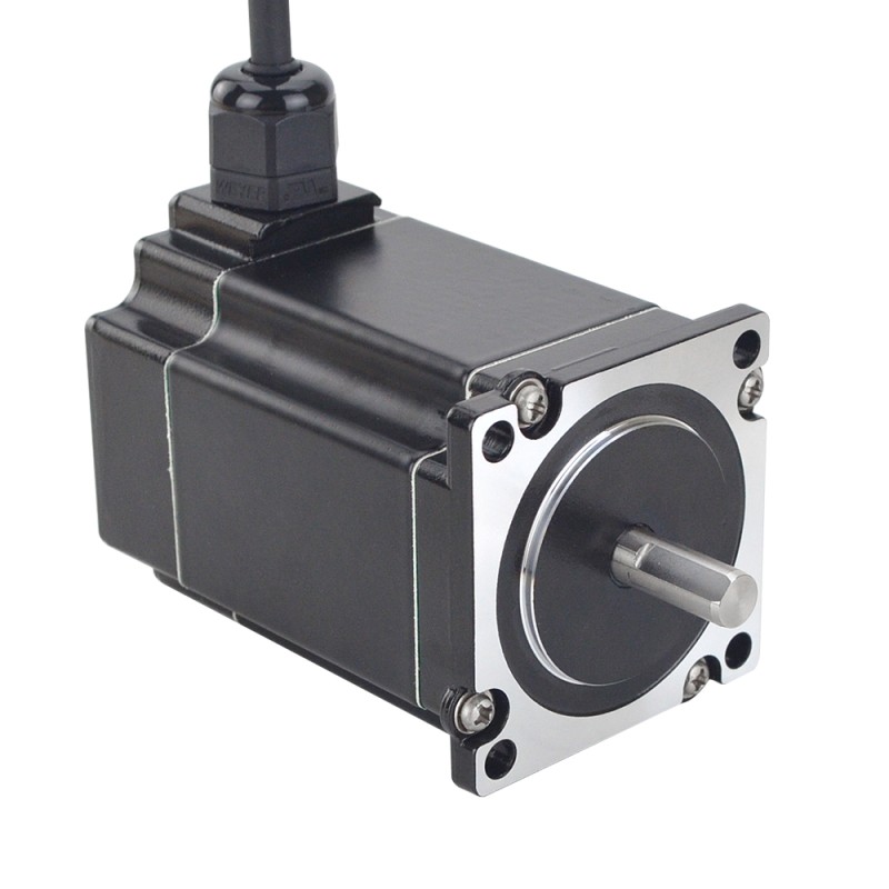 P-serie IP65 Waterdichte Nema 23 Stappenmotor 5.0A 2Nm (254.95oz.in)