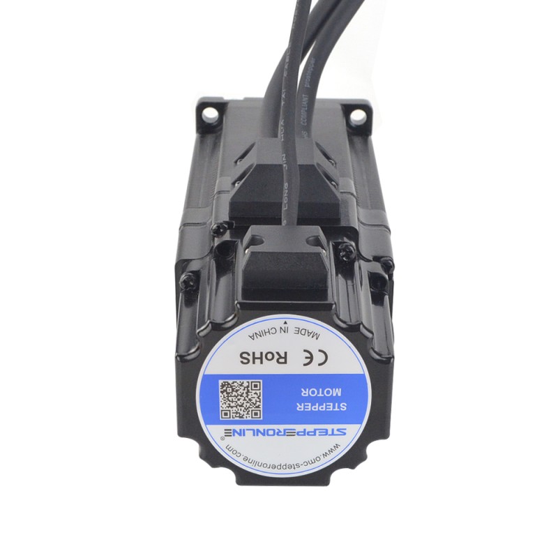 P serie Nema 24 Closed Loop stappenmotor 3Nm (424.92oz.in) met elektromagnetische rem