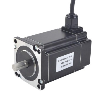 P-serie IP65 Waterdichte Nema 24 Stappenmotor 5.0A 3Nm (424.92oz.in)