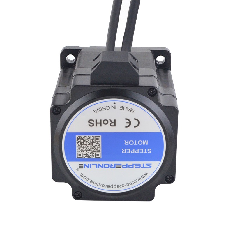 P serie Nema 34 Gesloten Lus Stappenmotor 4.5Nm (637.25oz.in) met Encoder 1000PPR (4000CPR)