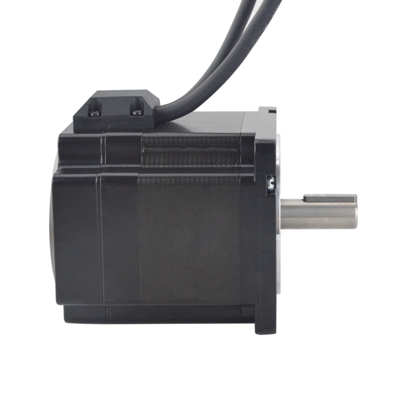 P serie Nema 34 Gesloten Lus Stappenmotor 4.5Nm (637.25oz.in) met Encoder 1000PPR (4000CPR)