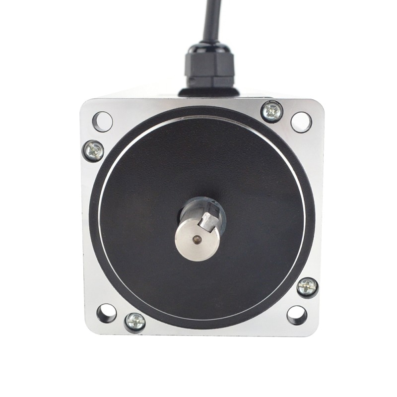 P-serie IP65 Waterdichte Nema 34 Gesloten Lus Stappenmotor 8.5Nm (1203.94oz.in) met Encoder 1000PPR (4000CPR)