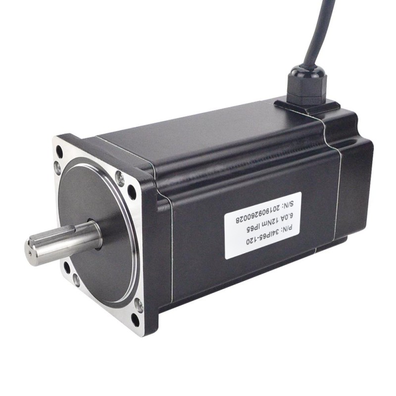 P-serie IP65 Waterdichte Nema 34 Stappenmotor 6.0A 12Nm (1700oz.in) P-serie IP65 Waterdichte Nema 34 Stappenmotor 6.0A 12Nm (1700oz.in)
