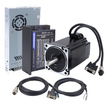 TS-serie 1-as 9.0Nm (1274.5oz.in) Nema 34 Closed Loop Stappenmotor Kit met Voeding TS-serie 1-as 9.0Nm (1274.5oz.in) Nema 34 Closed Loop Stappenmotor Kit met Voeding