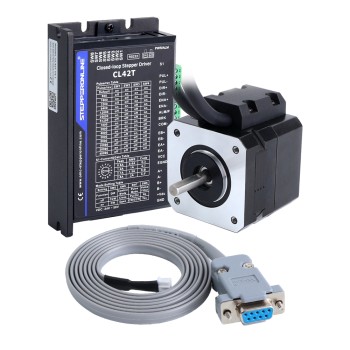 TS-serie 1-as Closed Loop Stappenmotor CNC Kit 14Ncm (19.83oz.in) Nema 17 Motor & Driver