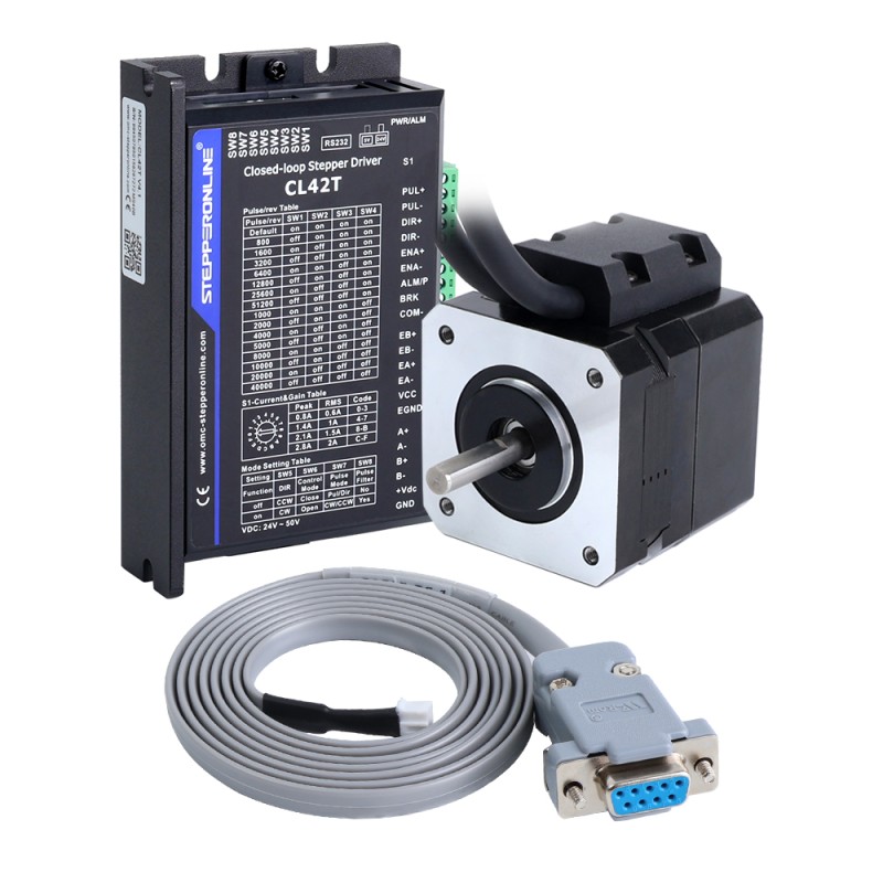1 As Gesloten Lus Stepper CNC Kit 14Ncm (19.83oz.in) Nema 17 Motor & Driver