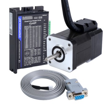 TS-serie 1-as Closed Loop Stappenmotor CNC Kit 52Ncm (73.64oz.in) Nema 17 Motor & Driver