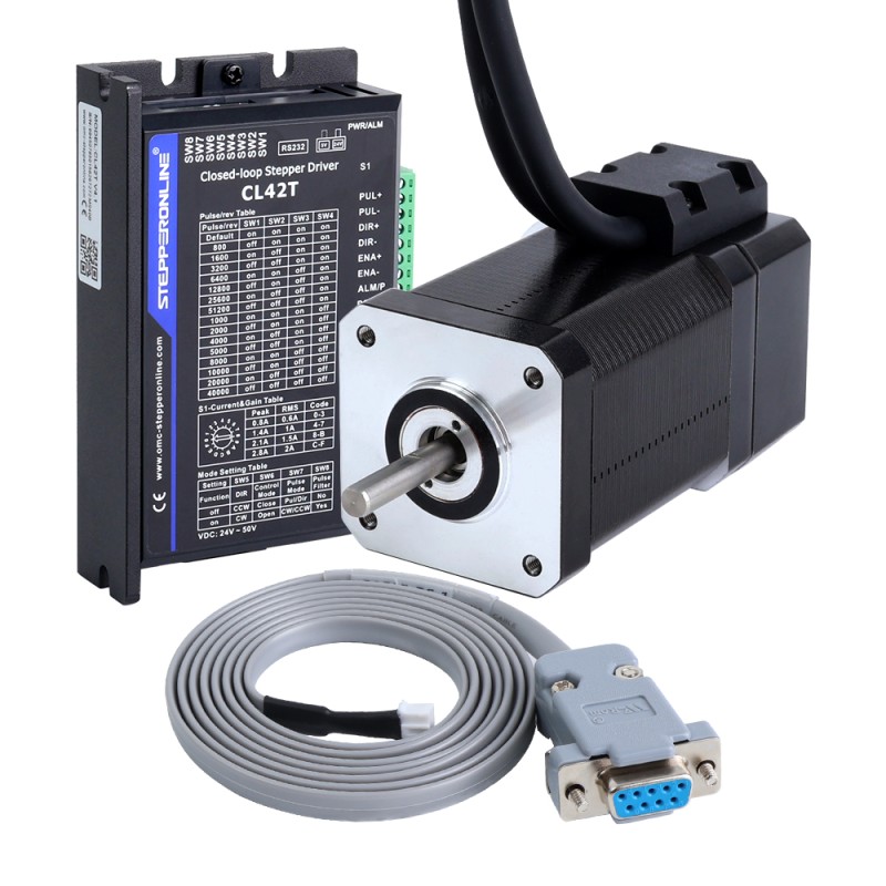 1 As Gesloten Lus Stepper CNC Kit 80Ncm (113.29oz.in) Nema 17 Motor & Driver