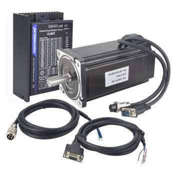 TP-serie 1-as Closed Loop Stappenmotor CNC Kit 12Nm (1699.34oz.in) Nema 34 Motor & Driver TP-serie 1-as Closed Loop Stappenmotor CNC Kit 12Nm (1699.34oz.in) Nema 34 Motor & Driver