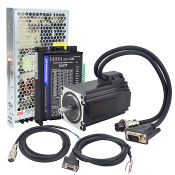 TS-serie 1-as 2.0Nm (283.22oz.in) Nema 23 Closed Loop Stappenmotor Kit met Voeding