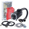 YS Series 1-As Gesloten Lopen Stappenmotor CNC Kit V2.0 3,00Nm(424,83oz.in) Nema 23 Motor met 2,0m Kabels & Voeding - 1-CLYS30-V20 | StepperOnline