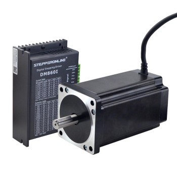 1 As Stappenmotor CNC Kit 12.0Nm (1699.68oz.in) Nema 34 Stappenmotor & Driver