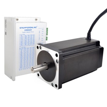 Nema 34 Stepper Motor Kit 12Nm Key-way Enkele as voor gezichtsmasker machine en beademingsapparatuur