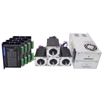 4 As CNC Router Kit 3.1Nm (439oz.in) Nema 24 Stappenmotor & Driver