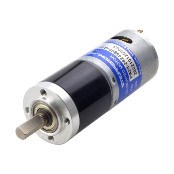 CN In de uitverkoop - Geborstelde 24V DC motorreductor 1,1Kg.cm/171RPM met 26,8:1 planetaire tandwielkast