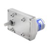 Geborstelde 12V DC motor 60Kg.cm/3RPM met 1166:1 Rechthoekige tandwielkast