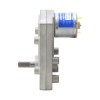 Geborstelde 12V DC motor 60Kg.cm/3RPM met 1166:1 Rechthoekige tandwielkast
