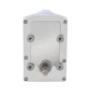 Geborstelde 12V DC motor 60Kg.cm/3RPM met 1166:1 Rechthoekige tandwielkast