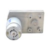 Geborstelde 12V DC motor 60Kg.cm/3.5RPM met 1166:1 Rechthoekige tandwielkast